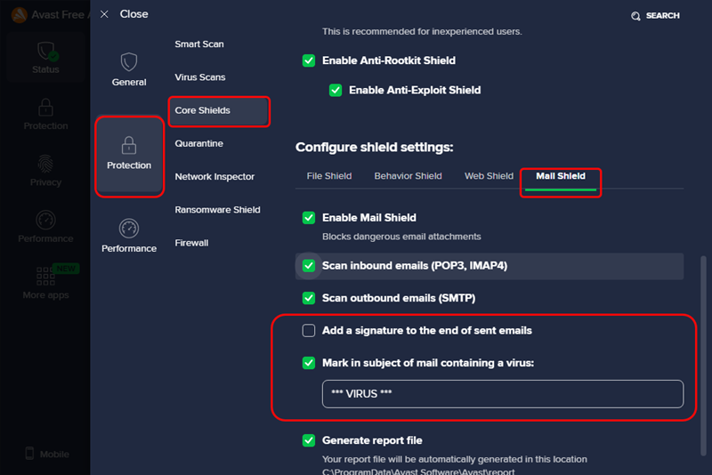 Avast-Forum-MailShield-Signature-settings